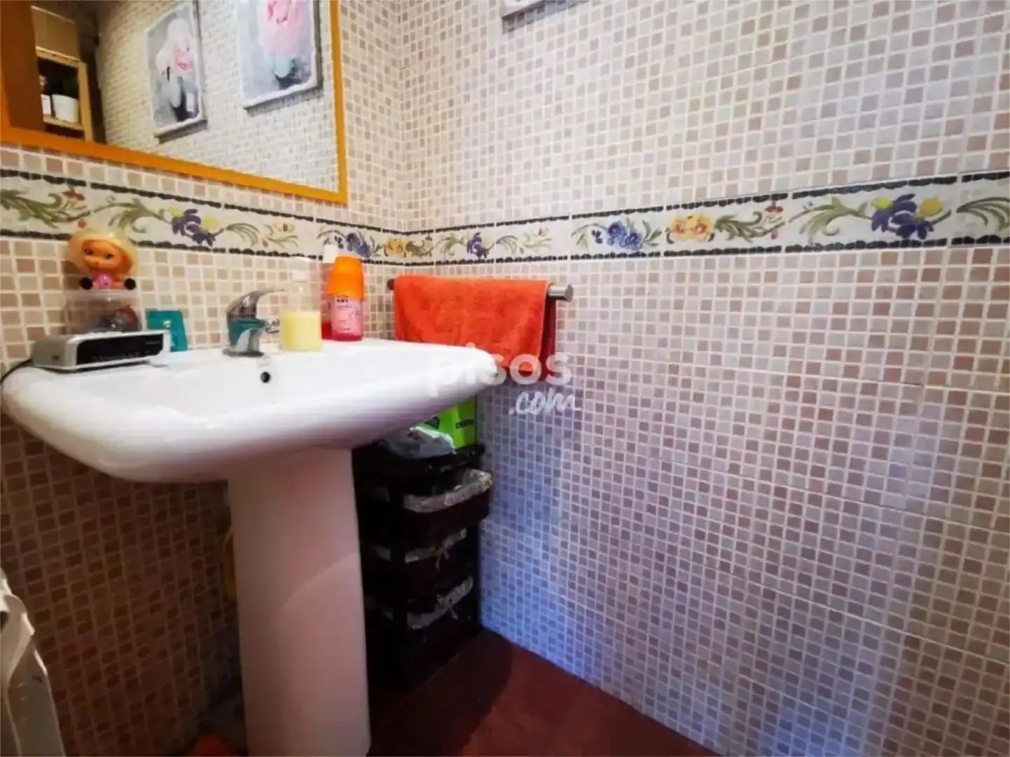 Bany de Casa adosada en venda en Venta de Baños amb Aire condicionat
