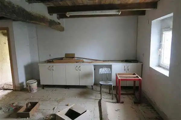 Cuina de Finca rústica en venda en Deba amb Jardí privat