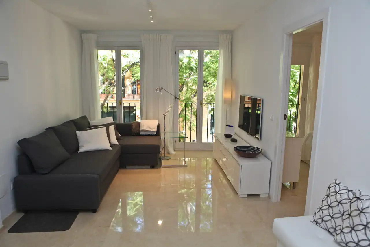 Sala de estar de Piso en venta en  Palma de Mallorca con Amueblado
