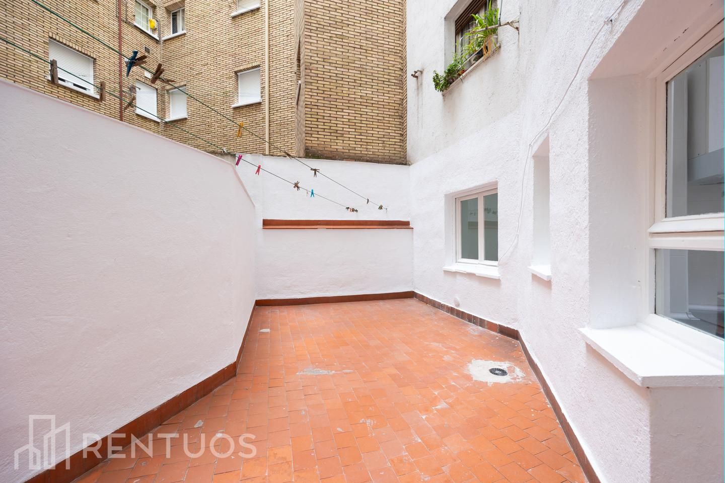 Balcony of Planta baja to rent in  Madrid Capital  with Heating