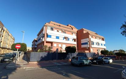 Exterior view of Flat for sale in Roquetas de Mar  with Air Conditioner, Heating and Private garden