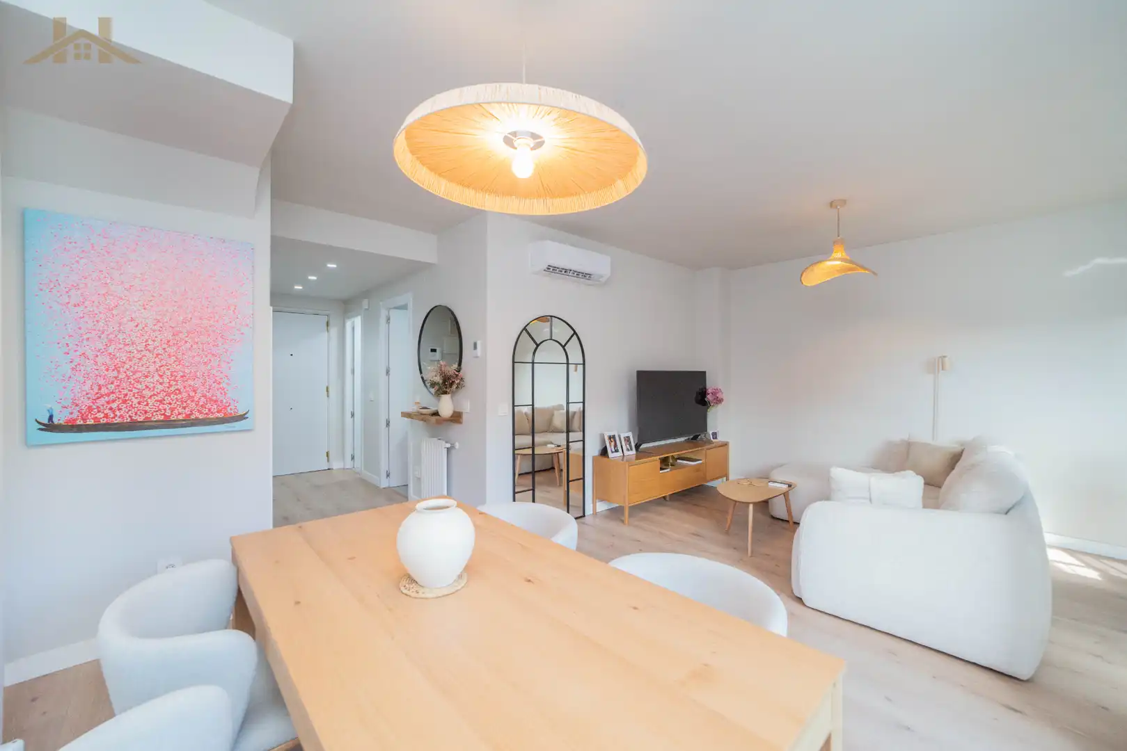 Sala de estar de Piso en venta en Boadilla del Monte con Aire acondicionado, Calefacción y Trastero