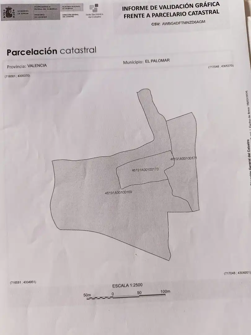 Finca rústica en venda en El Palomar, Valencia