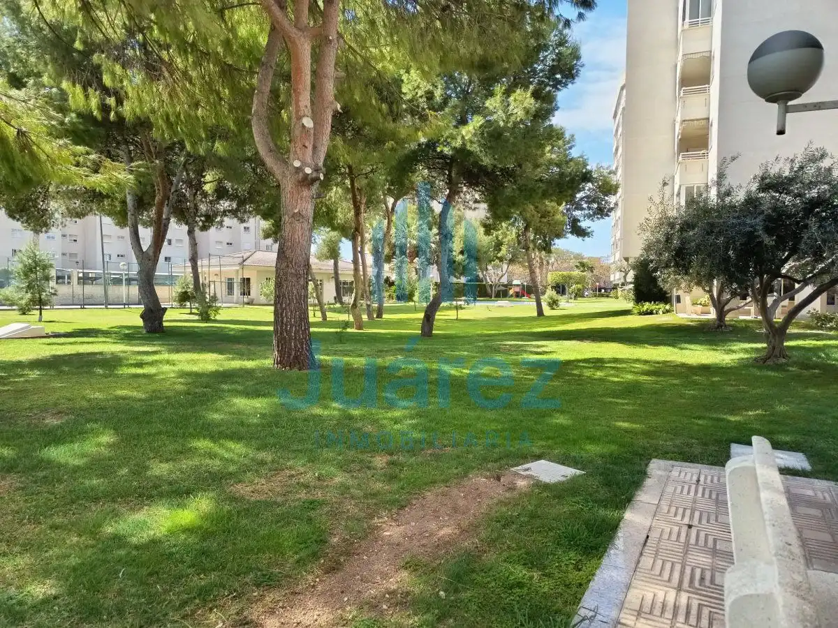 Jardín de Piso en venta en Alicante / Alacant con Aire acondicionado, Calefacción y Terraza