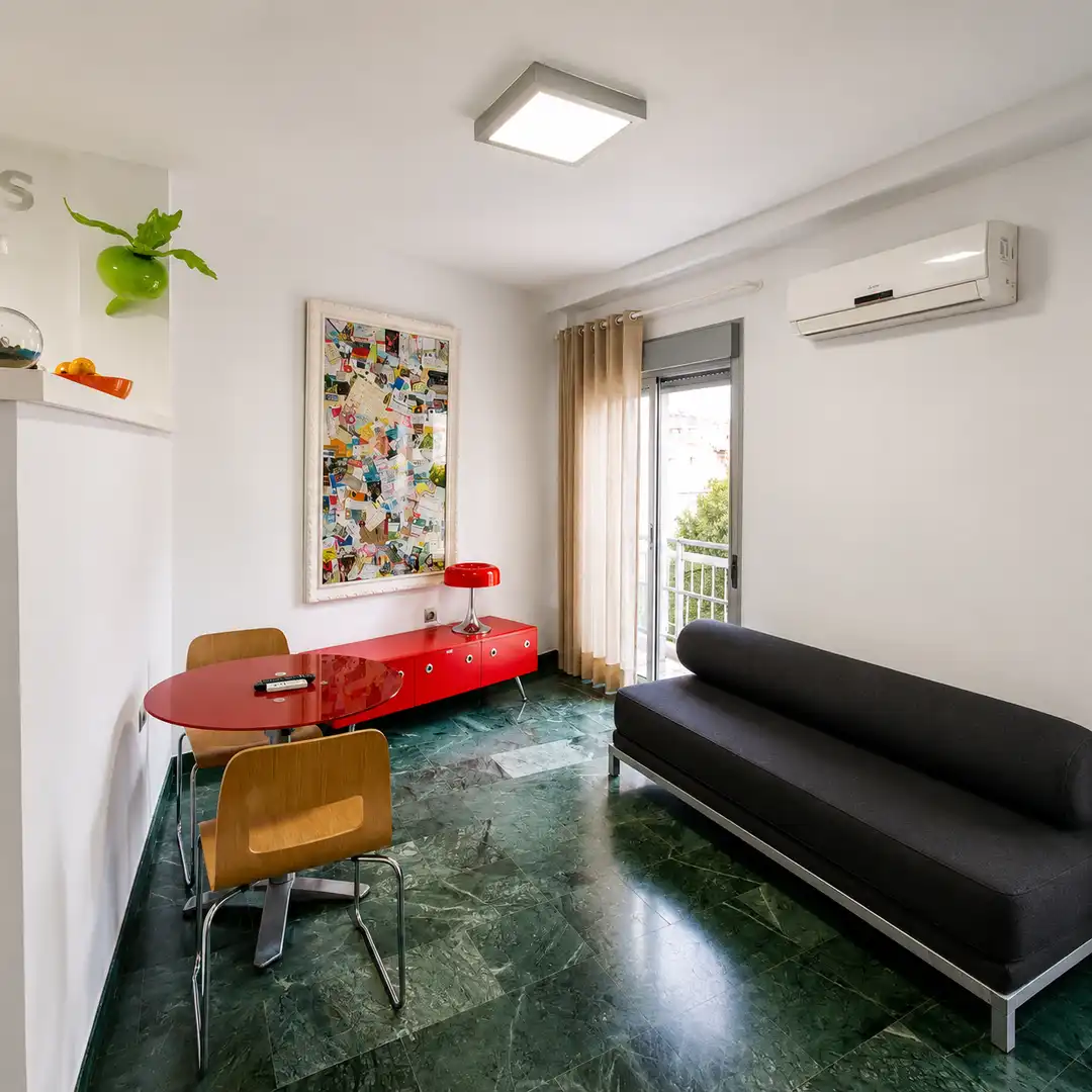 Living room of Houses for sale in Rota  with Air Conditioner, Furnished and Balcony