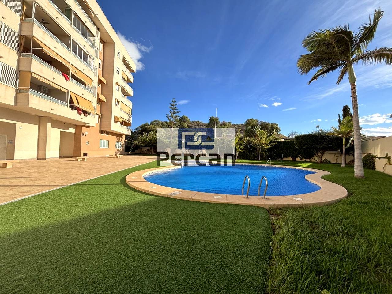 Swimming pool of Flat for sale in Villajoyosa / La Vila Joiosa  with Terrace, Storage room and Community pool