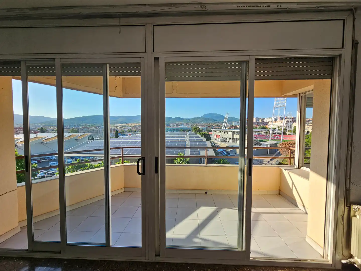 Terrasse von Wohnung zum Verkauf in Terrassa mit Heizung und Balkon