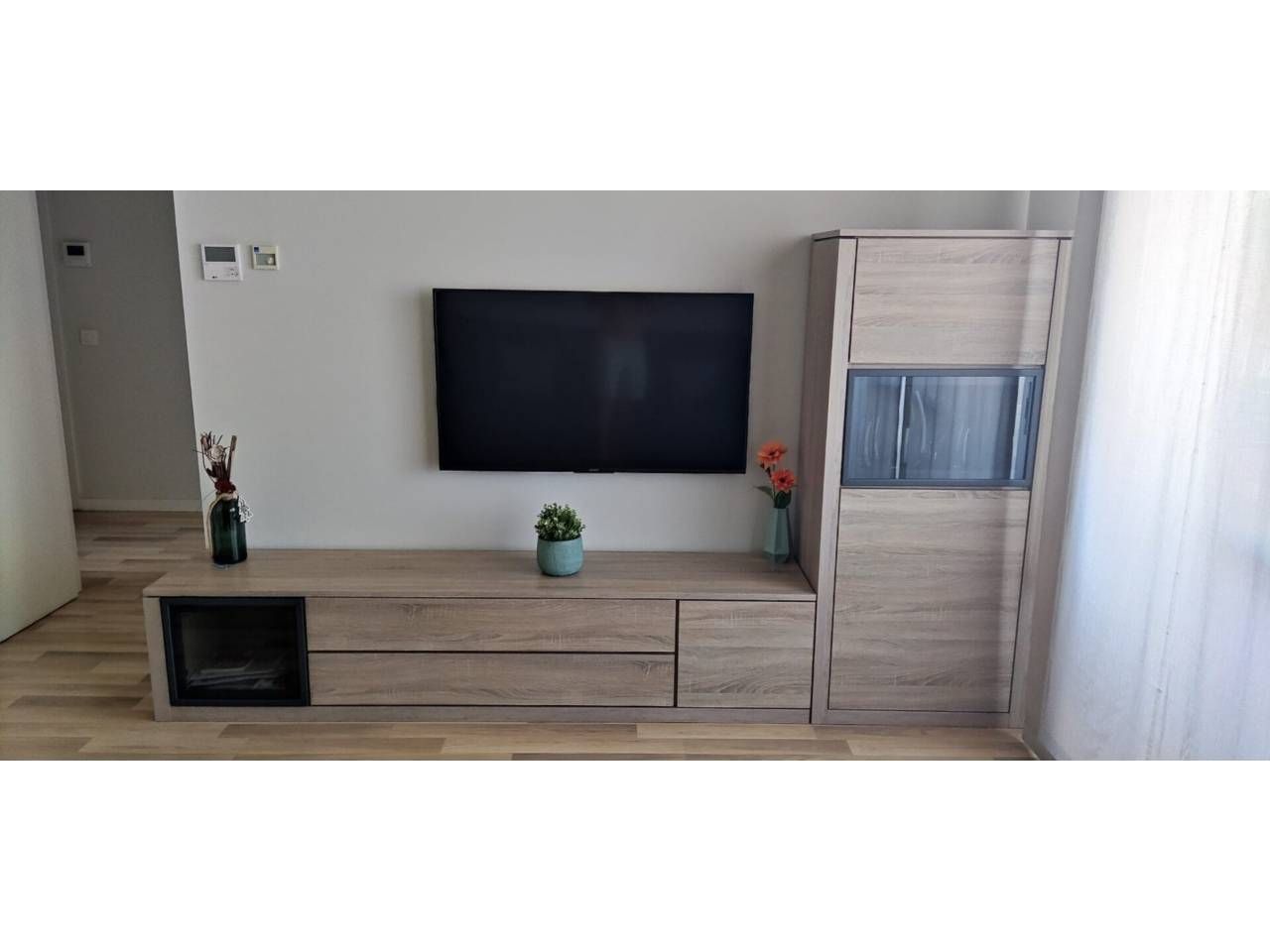 Sala de estar de Piso en venta en Ripollet con Aire acondicionado, Calefacción y Parquet
