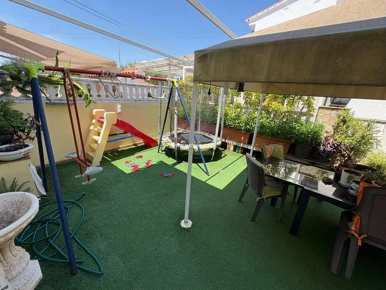 Terrassa de Casa adosada en venda en Benicasim / Benicàssim amb Aire condicionat, Jardí privat i Terrassa