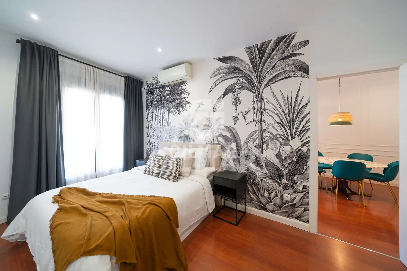 Bedroom of Flat for sale in Madrid  with Heating