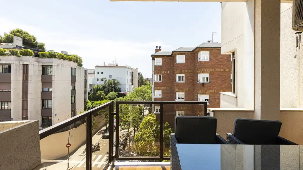 Terraza de Apartamento en venta en Barcelona con Aire acondicionado, Parquet y Terraza