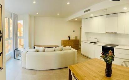 Living room of Flat to rent in  Valencia Capital  with Air Conditioner, Heating and Terrace