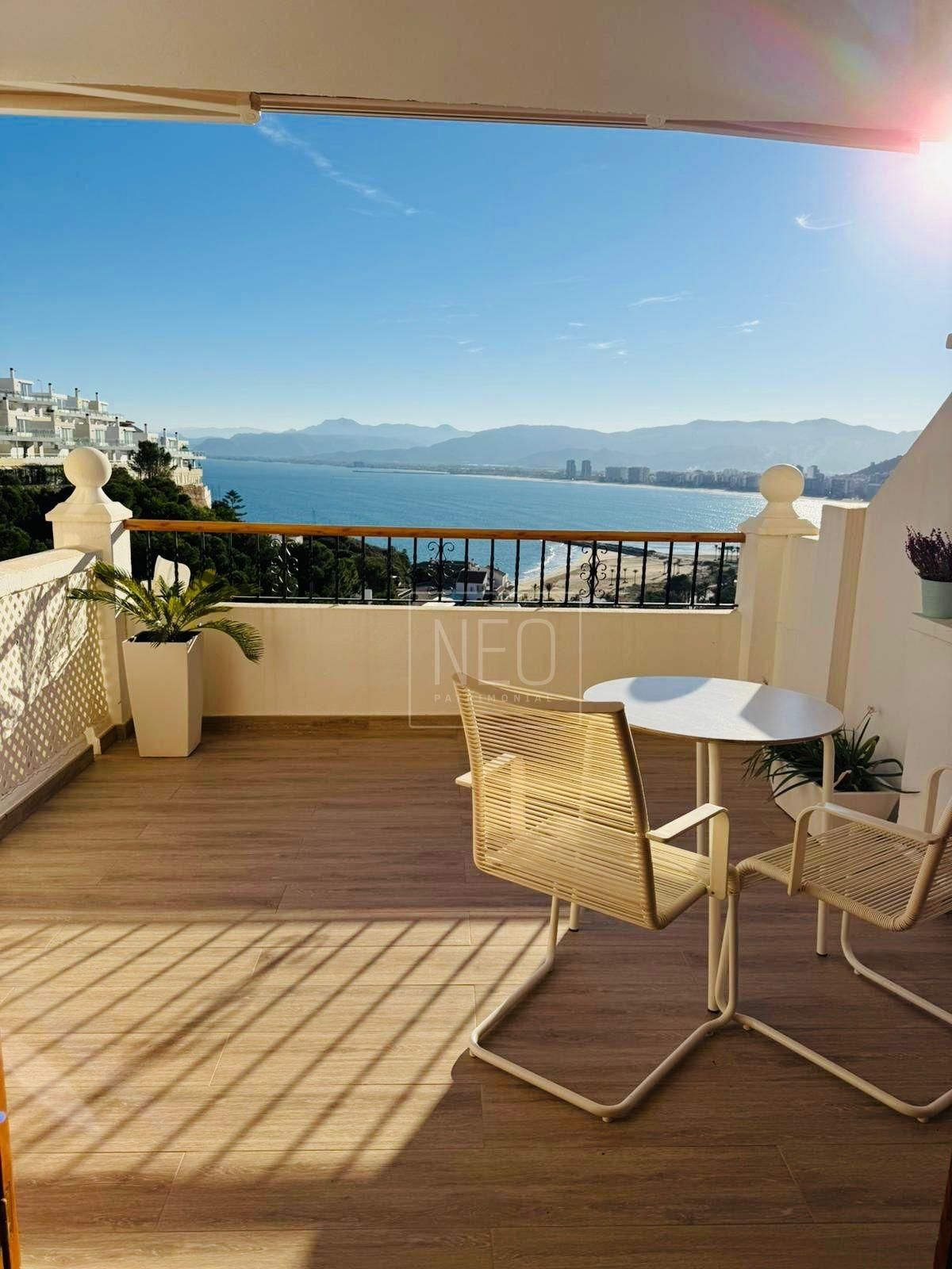 Terrace of Flat for sale in Cullera  with Air Conditioner, Terrace and Community pool