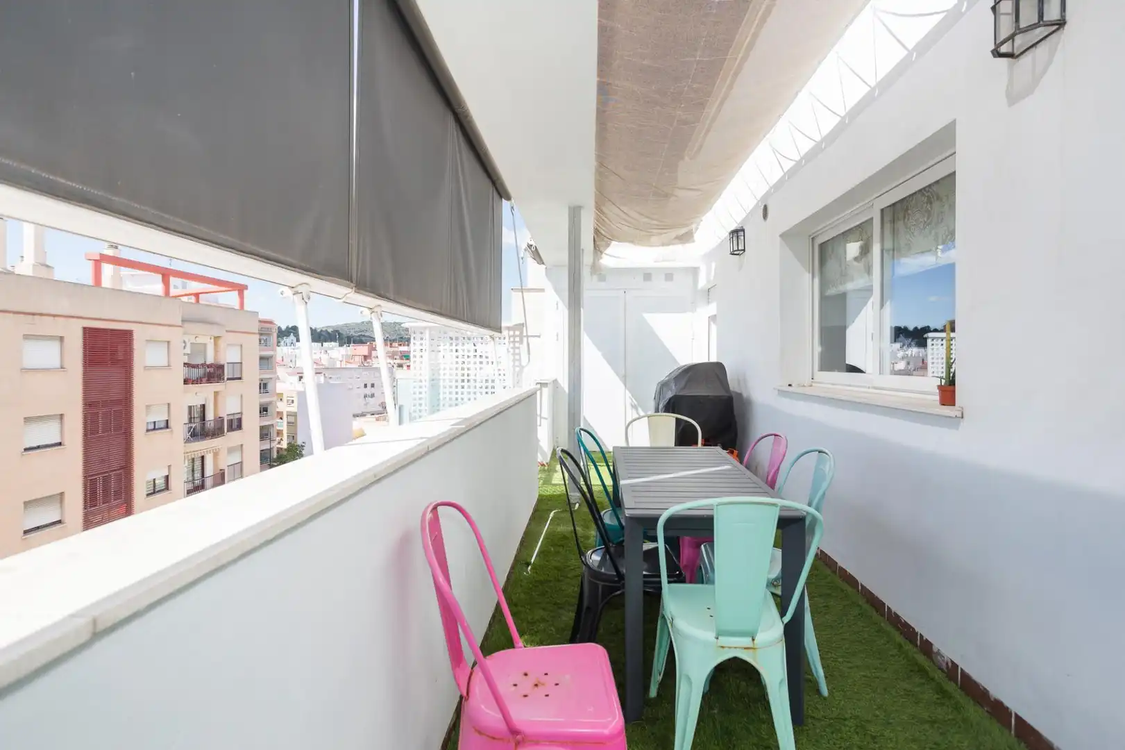 Terrasse von Dachboden zum Verkauf in Gandia mit Klimaanlage, Heizung und Terrasse