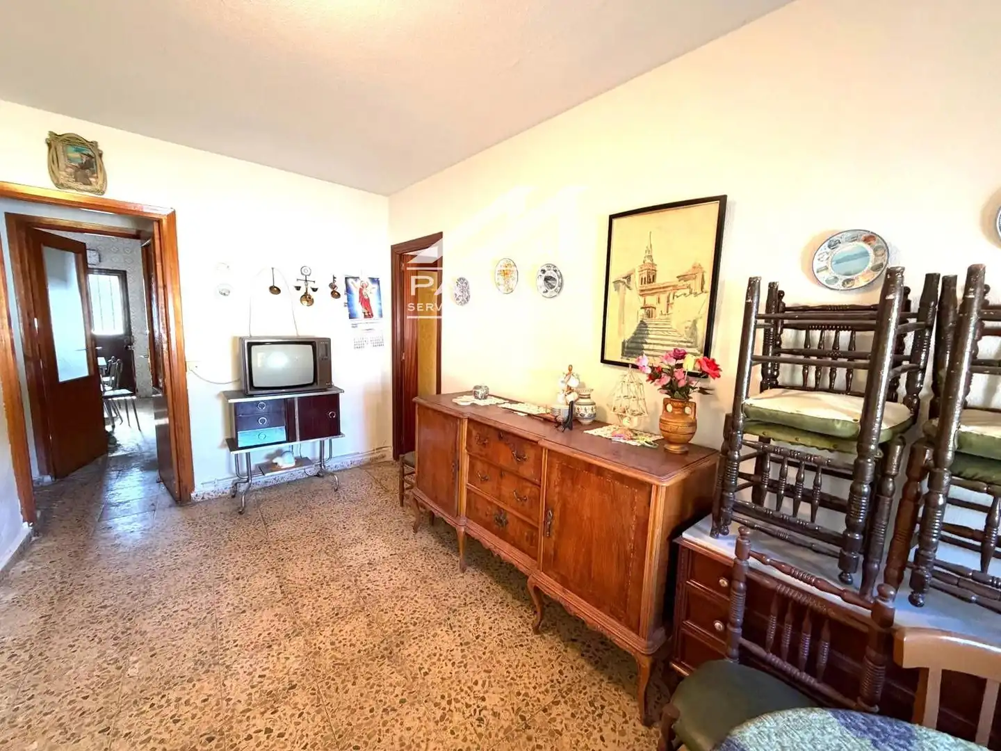 Sala de estar de Casa o chalet en venta en Méntrida, Toledo