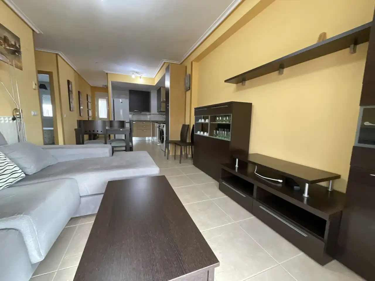 Living room of Flat for sale in Alesanco  with Heating, Terrace and Furnished