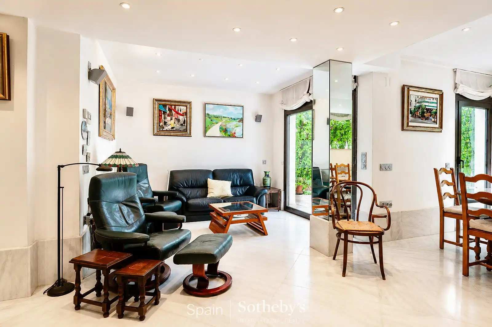 Sala de estar de Dúplex en venta en Sitges con Aire acondicionado, Calefacción y Terraza