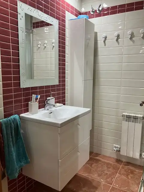 Bathroom of Flat for sale in Fraga  with Air Conditioner, Heating and Furnished