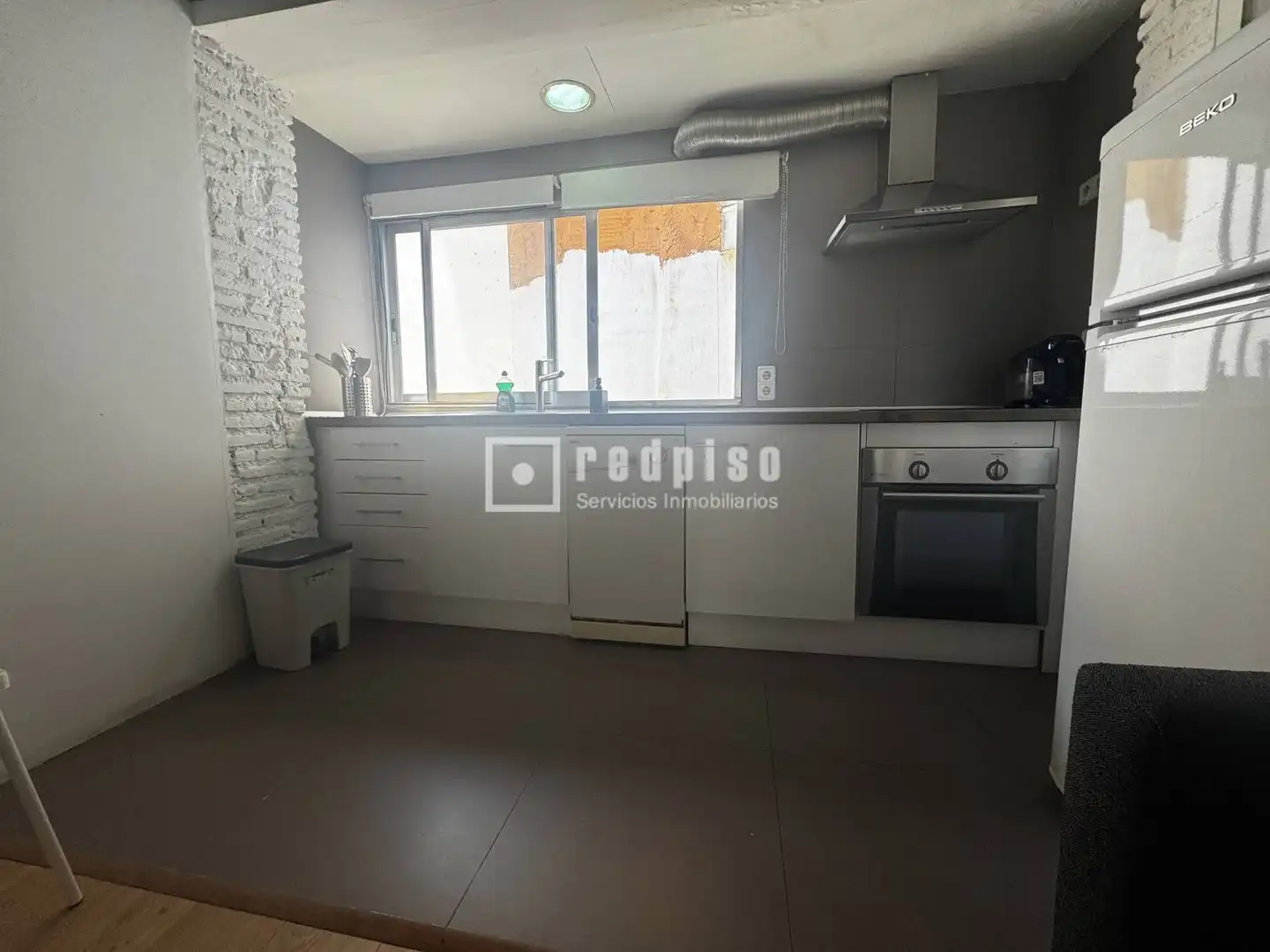 Cocina de Loft de alquiler en Valencia con Aire acondicionado, Terraza y Amueblado
