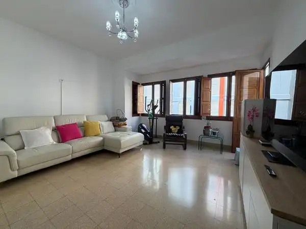Living room of Flat for sale in Las Palmas de Gran Canaria  with Furnished, Oven and Washing machine