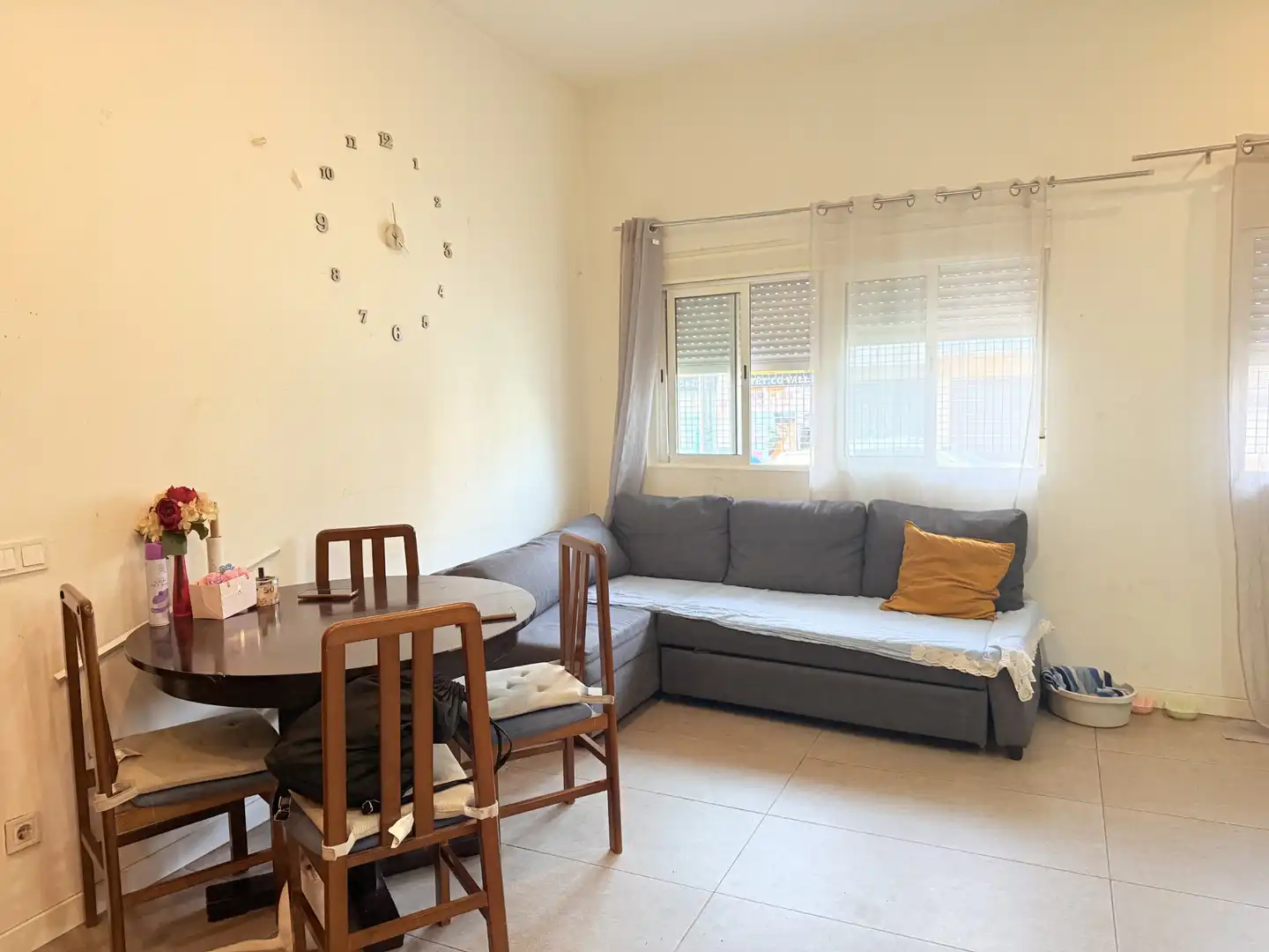 Sala de estar de Piso en venta en Badalona con Amueblado, Horno y Lavadora