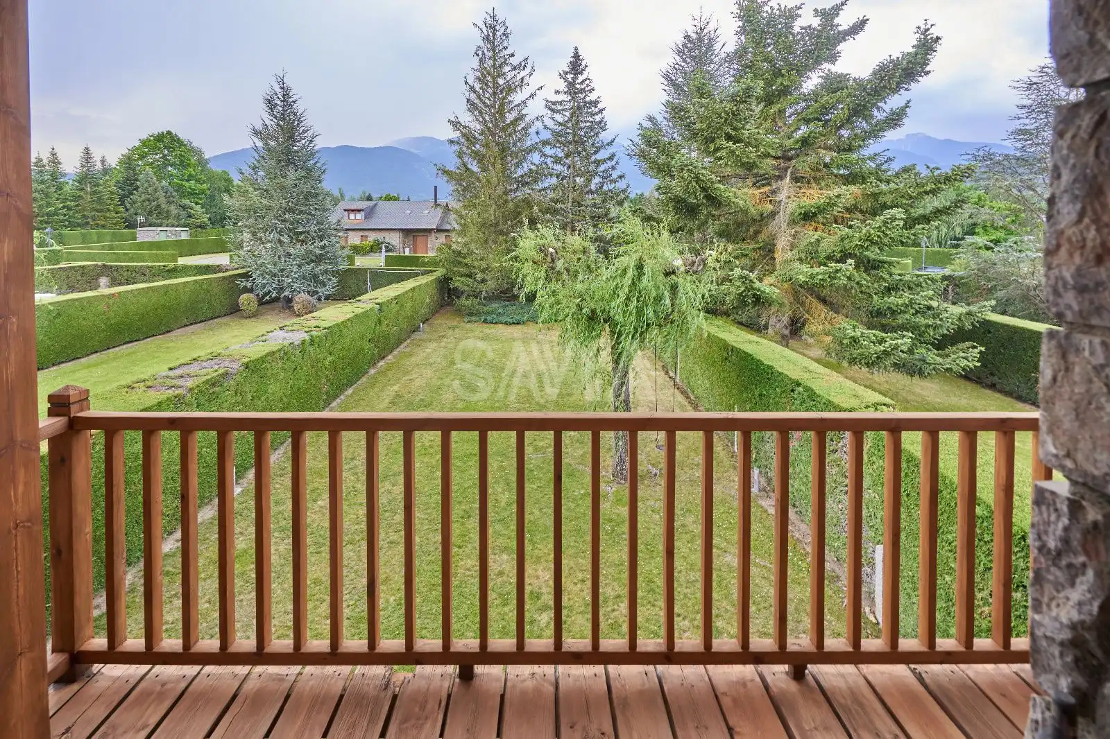Terrassa de Casa o xalet en venda en Prats i Sansor amb Calefacció, Jardí privat i Terrassa
