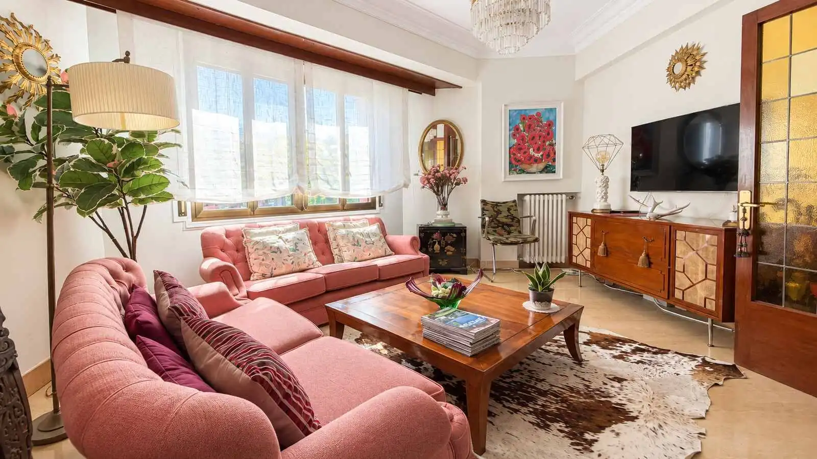Living room of Flat for sale in Indautxu