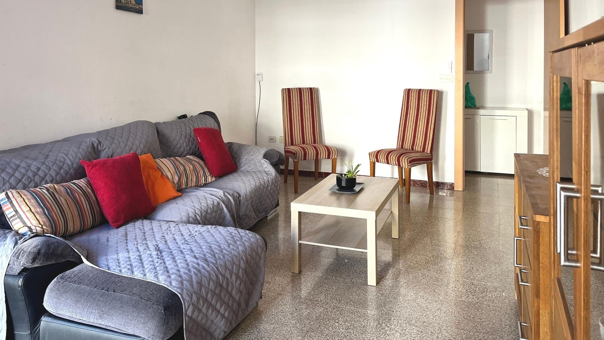 Sala d'estar de Pis en venda en Blanes amb Calefacció i Balcó