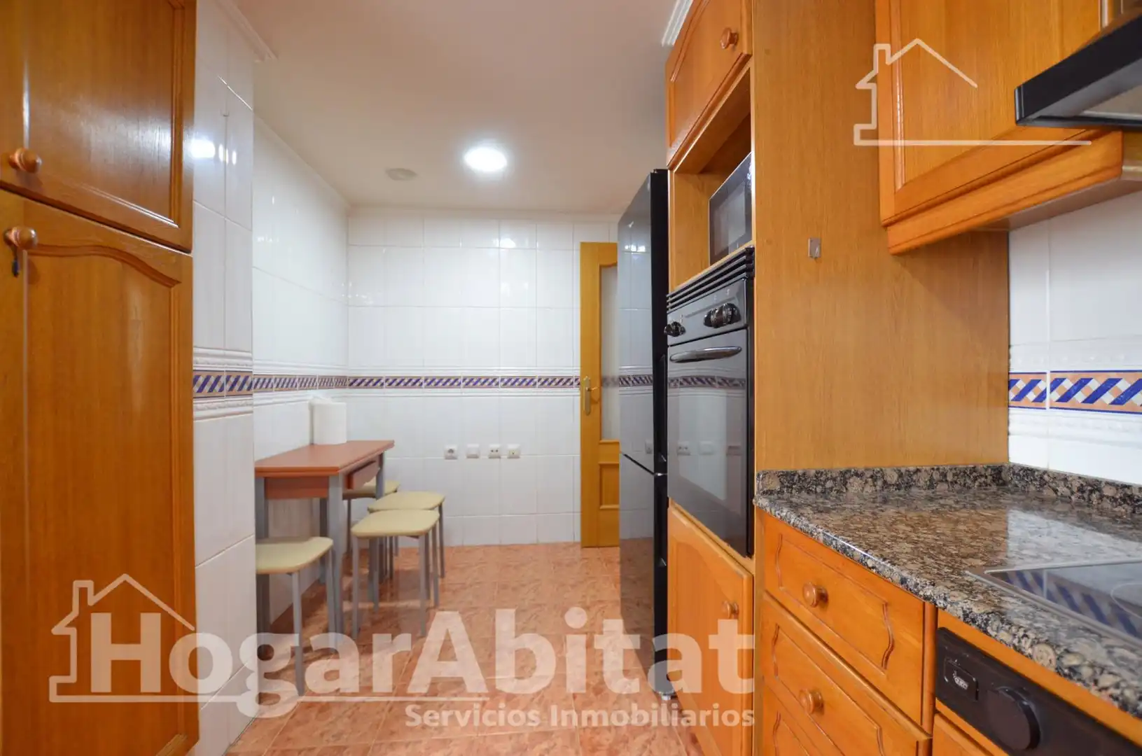 Cocina de Piso en venta en Tavernes de la Valldigna con Aire acondicionado, Calefacción y Trastero