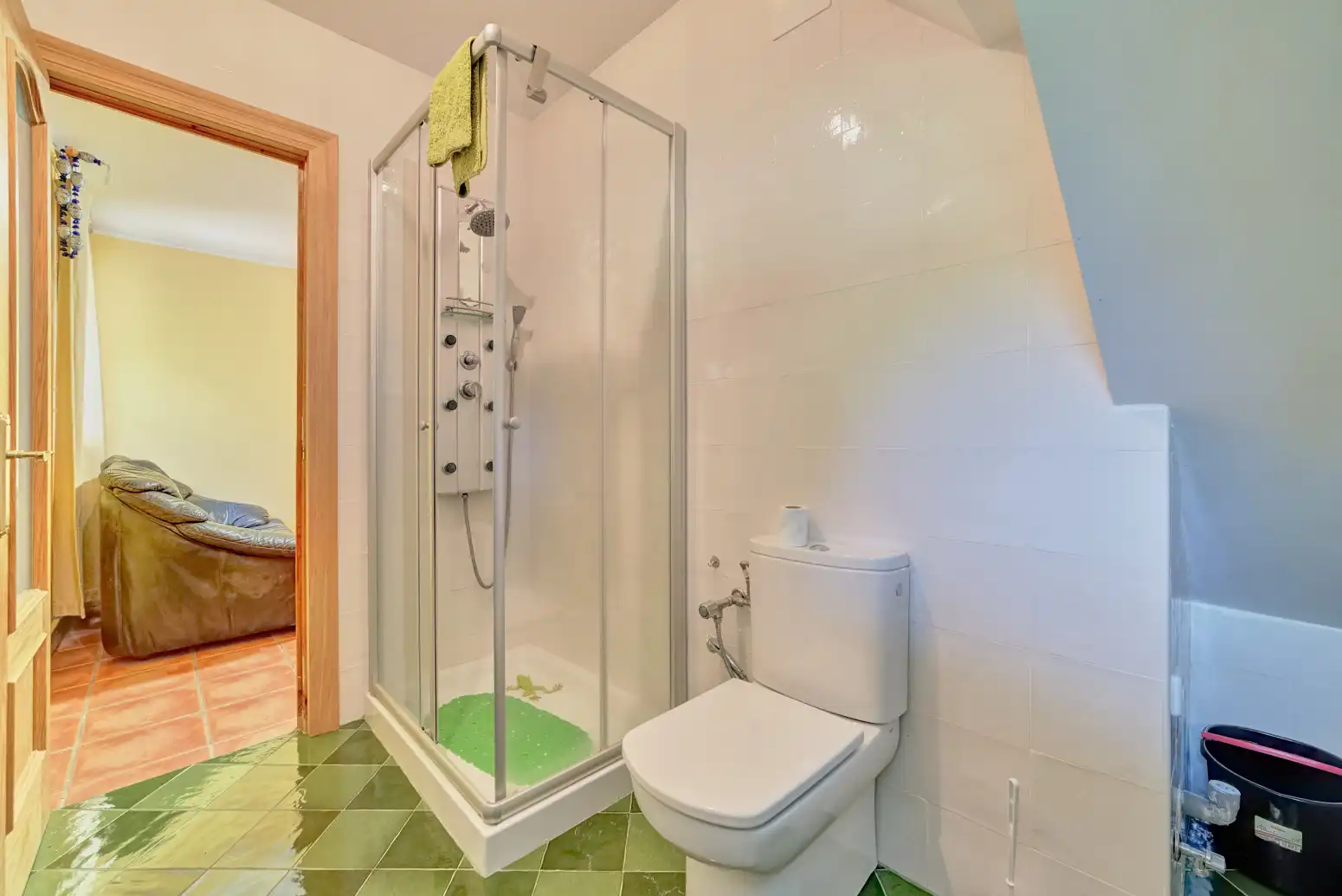 Bathroom of Houses for sale in Leoz / Leotz  with Heating and Private garden