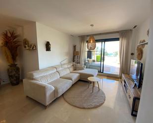 Living room of Planta baja for sale in Finestrat  with Air Conditioner, Private garden and Terrace