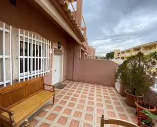 Vista exterior de Casa adosada en venda en Cartagena amb Terrassa i Balcó