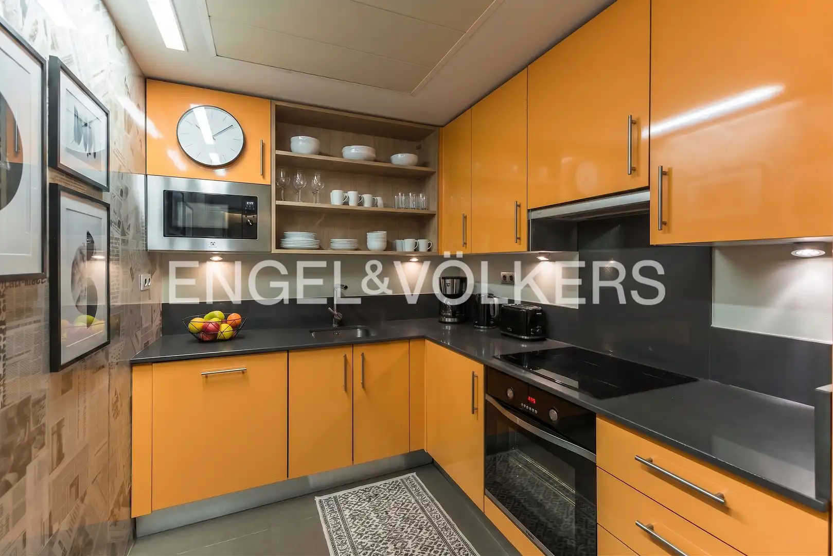 Küche von Wohnung zur Miete in Madrid mit Heizung