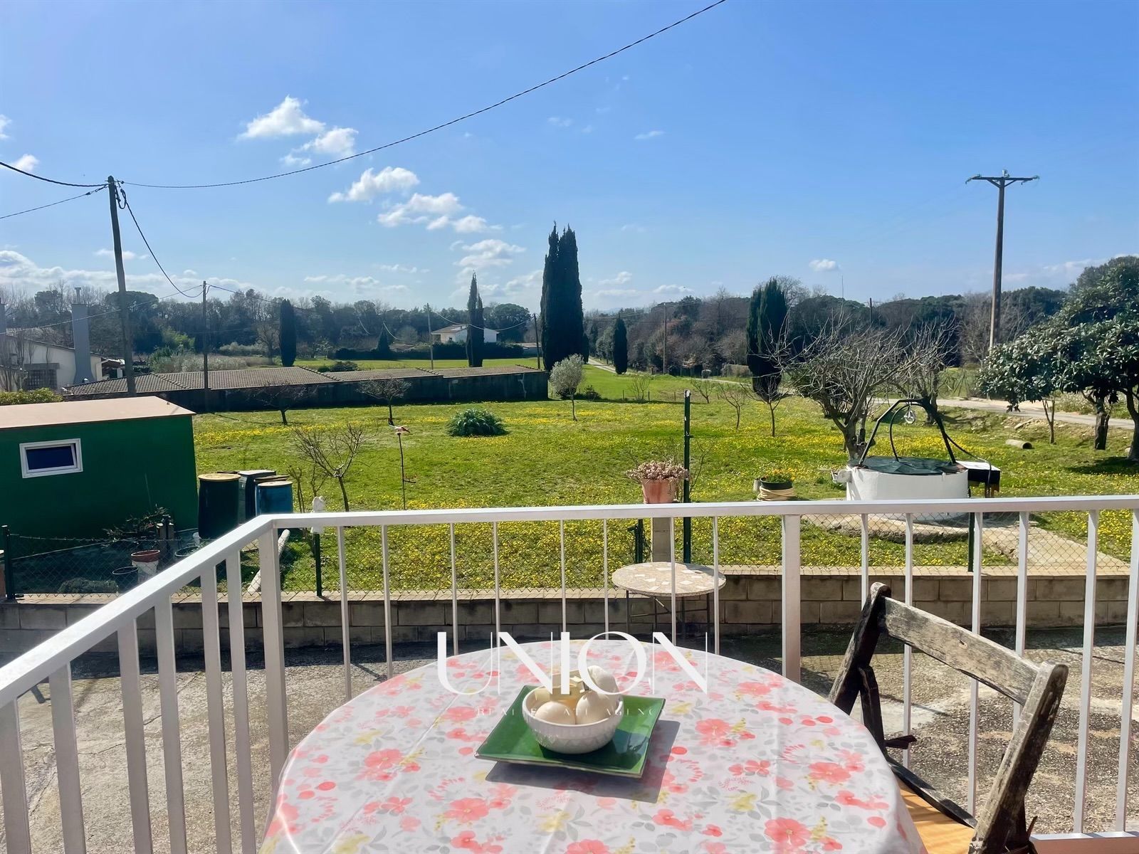 Terrace of House or chalet for sale in Girona Capital  with Air Conditioner, Heating and Private garden