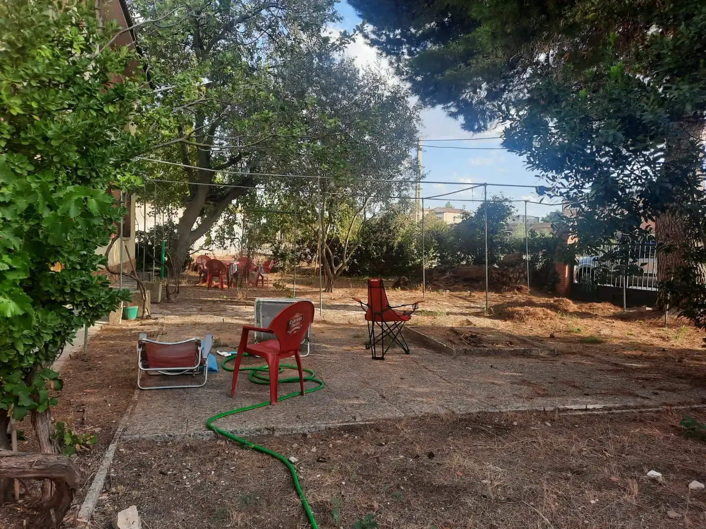Garten von Country house zum Verkauf in La Puebla de Híjar mit Privatgarten
