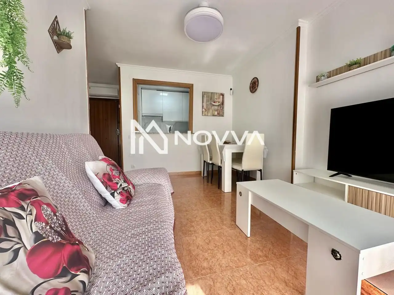 Sala de estar de Piso en venta en Malgrat de Mar