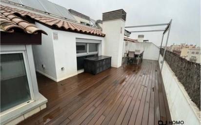 Terrace of Duplex for sale in Sabadell  with Air Conditioner, Heating and Parquet flooring