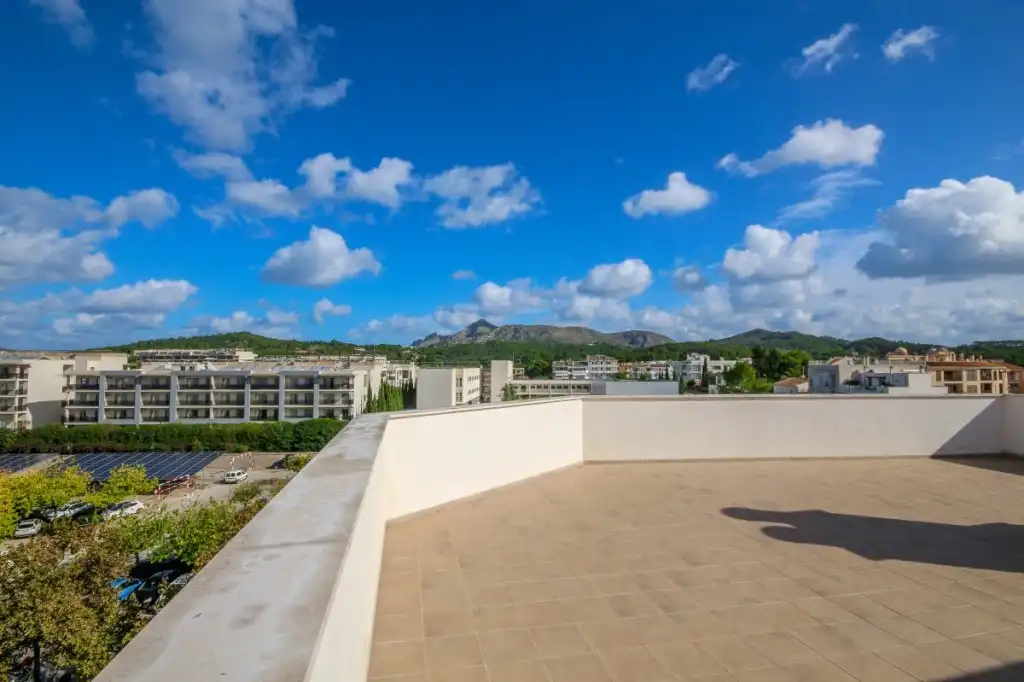 Terrasse von Dachboden zum Verkauf in Alcúdia mit Klimaanlage, Heizung und Terrasse