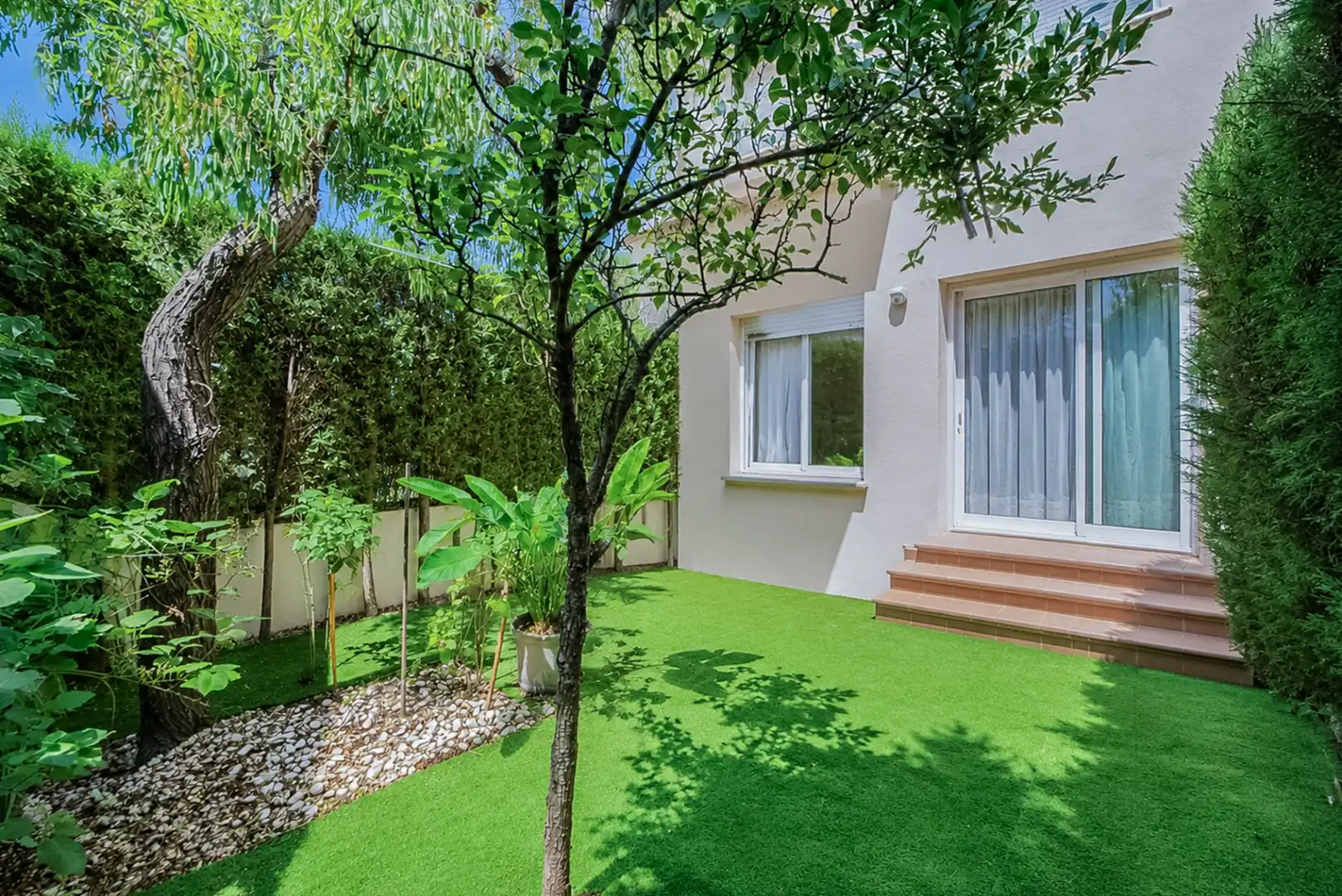 Jardín de Casa o chalet en venta en Valdemorillo con Aire acondicionado, Calefacción y Jardín privado
