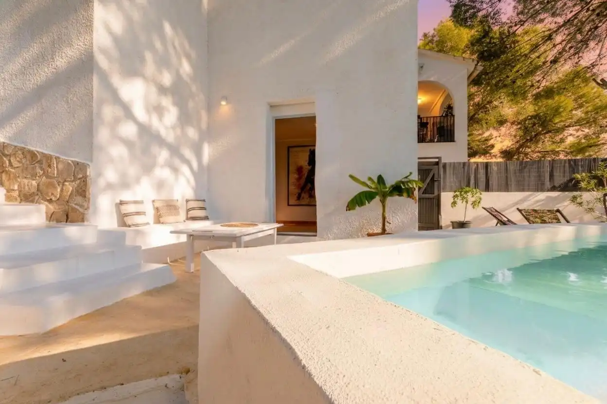Terraza de Casa o chalet en venta en Gandia con Jardín privado, Terraza y Piscina