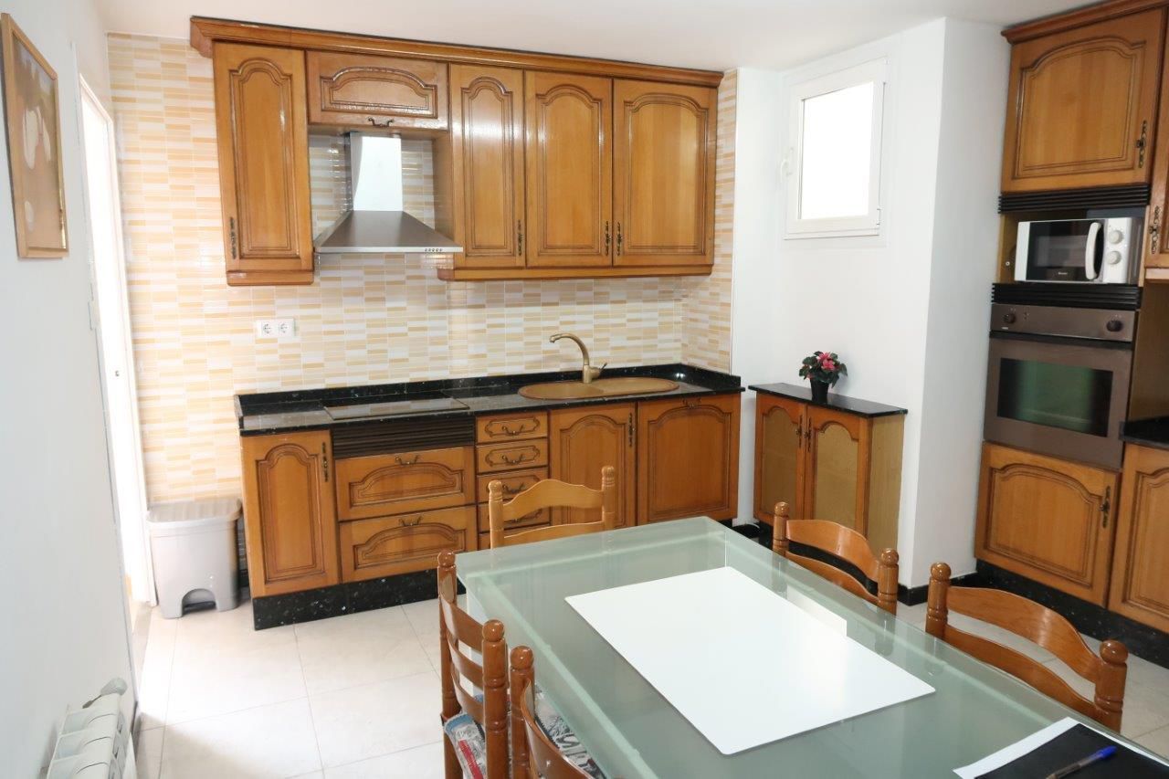Kitchen of Flat to rent in A Coruña Capital   with Heating and Furnished