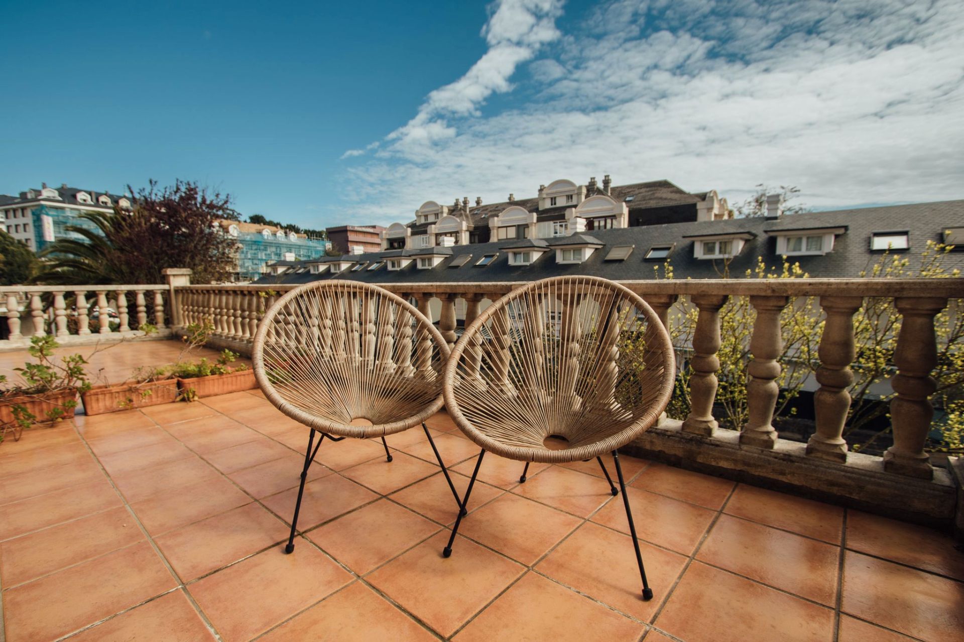 Terrassa de Planta baixa de lloguer en Santander amb Calefacció, Jardí privat i Terrassa