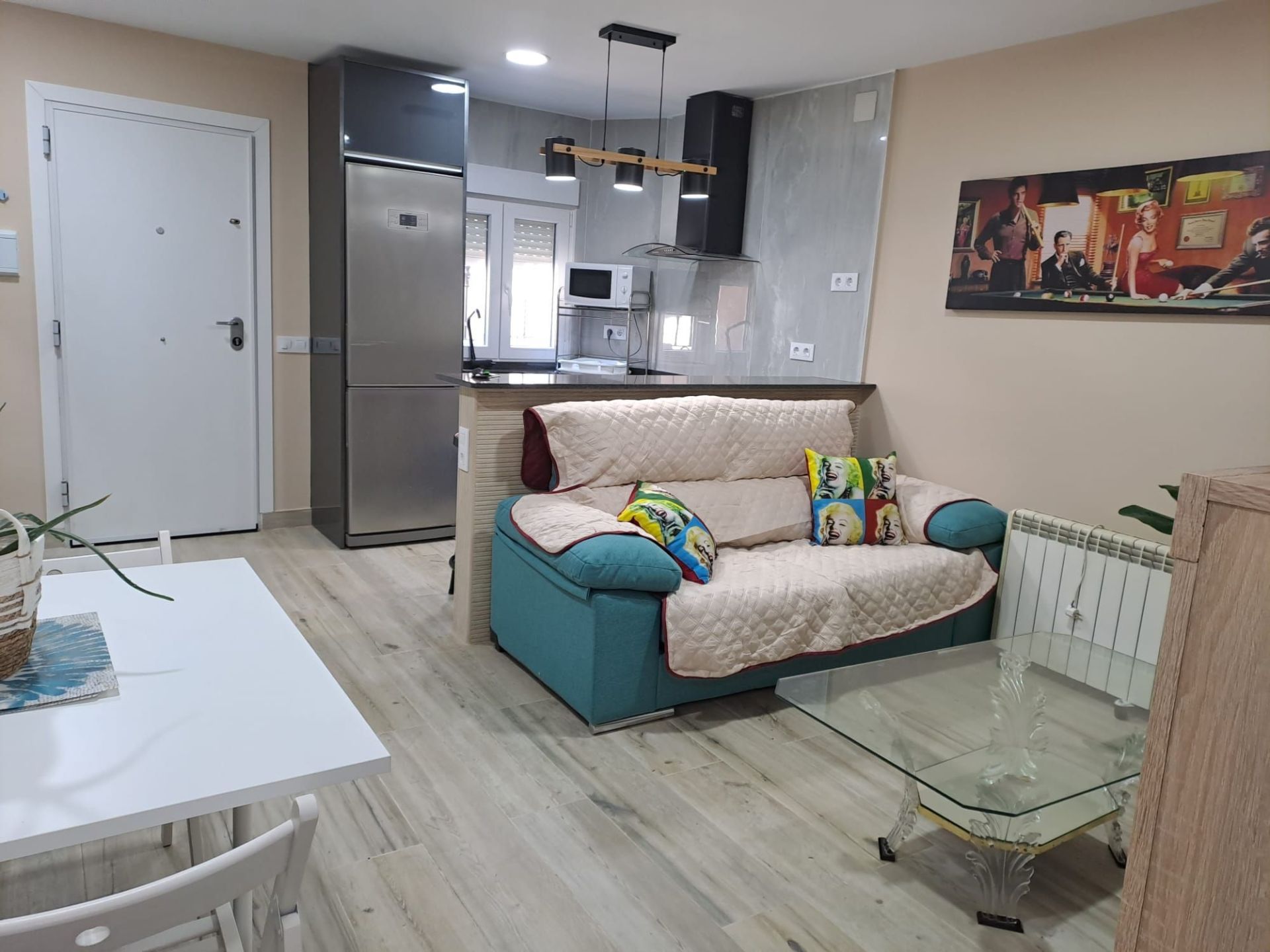 Sala d'estar de Apartament en venda en Coria amb Aire condicionat