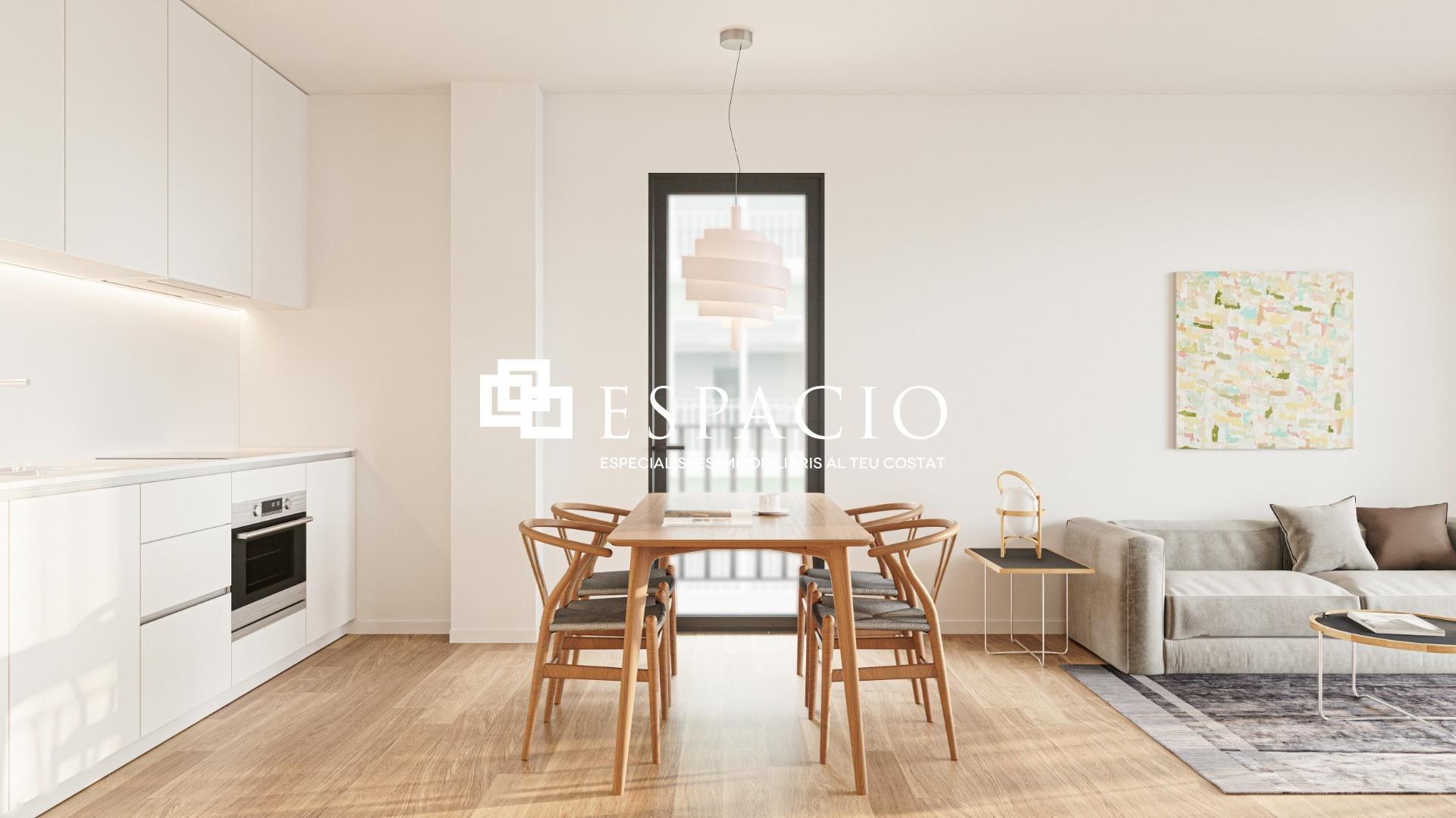 Exterior view of Flat for sale in Mataró  with Air Conditioner, Heating and Parquet flooring