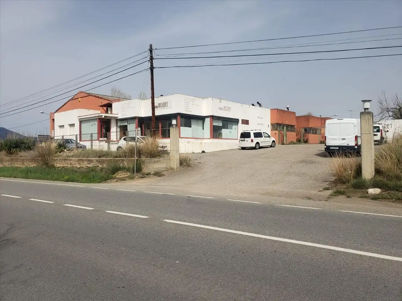 Exterior view of Industrial buildings for sale in Santa Coloma de Farners