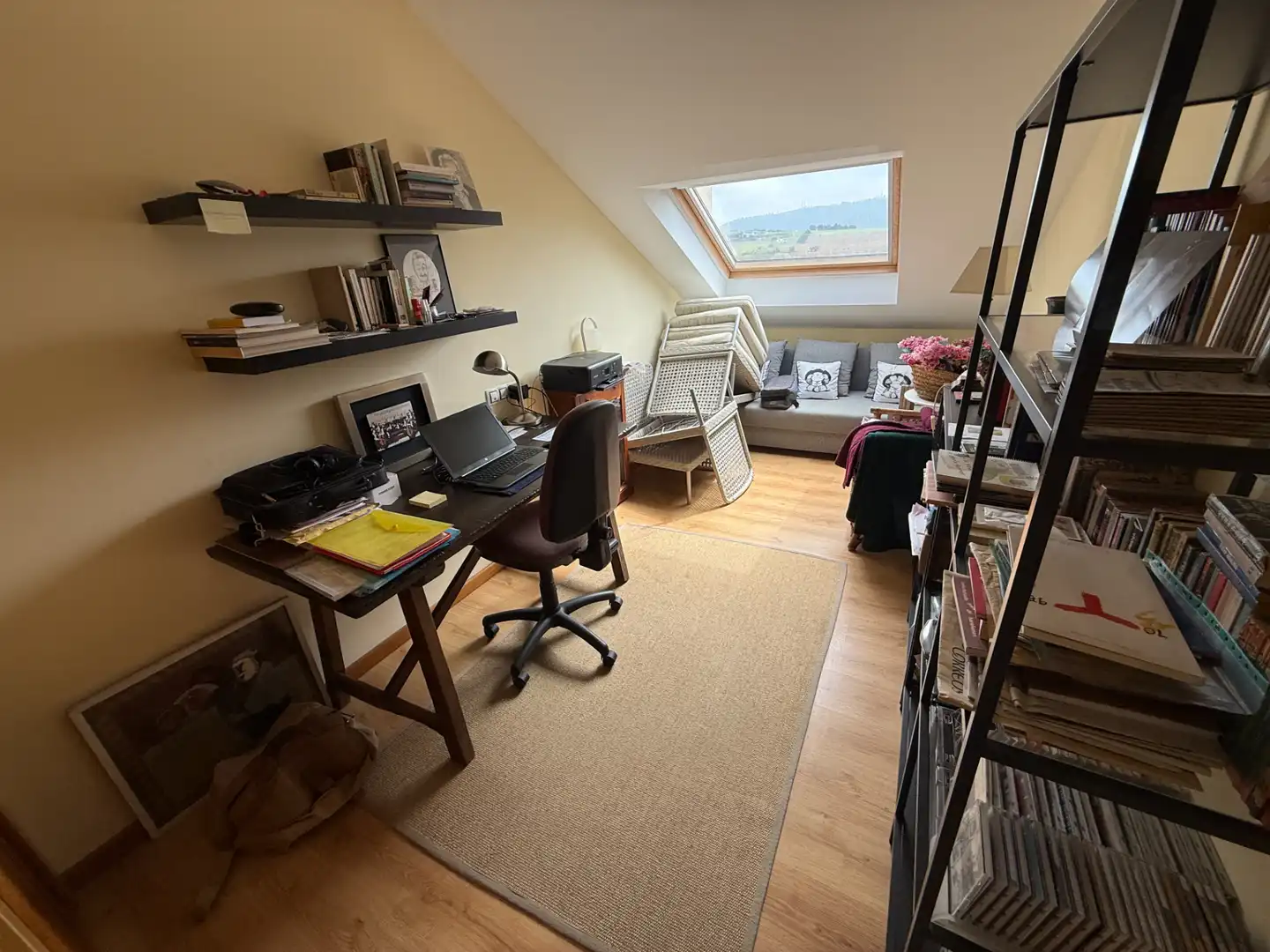 Living room of Attic for sale in Navia  with Heating, Parquet flooring and Terrace