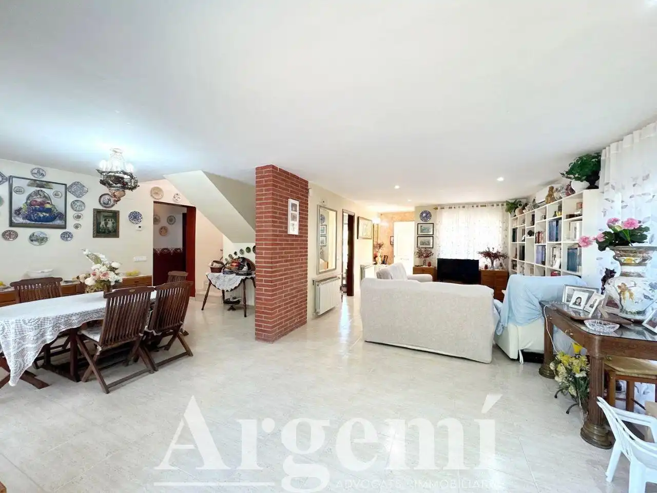 Sala de estar de Casa o chalet en venta en Caldes de Montbui con Aire acondicionado, Jardín privado y Terraza