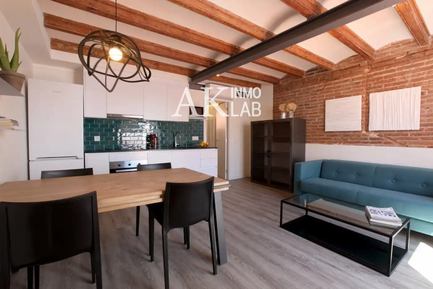 Sala d'estar de Àtic en venda en Barcelona amb Aire condicionat, Calefacció i Terrassa