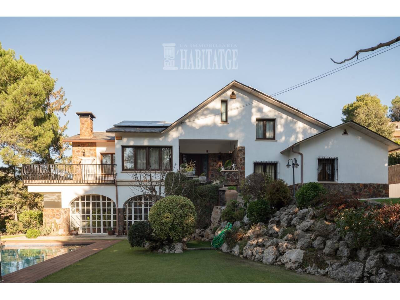 Exterior view of Houses for sale in Aiguafreda  with Air Conditioner, Heating and Private garden