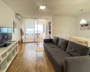 Sala d'estar de Apartament de lloguer en El Puig de Santa Maria amb Aire condicionat, Terrassa i Piscina